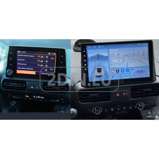 CITROEN BERLINGO - 10.1" МУЛТИМЕДИЯ / Навигация android 16